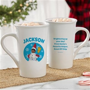 The Elf on the Shelf Snowball Personalized Christmas Latte Mug