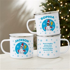 The Elf on the Shelf Snowball Personalized Holiday Camp Mugs - 44164
