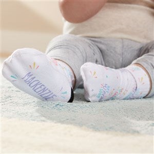 Get Well Soon Personalized Toddler Socks