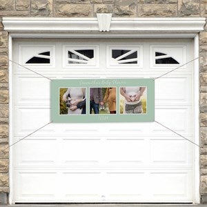 Party Photo Personalized Party Banner - Small - Three Photo