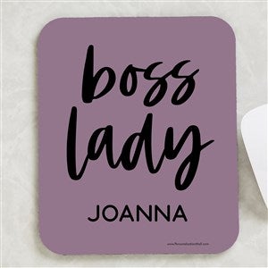 Boss Lady Personalized Mouse Pad