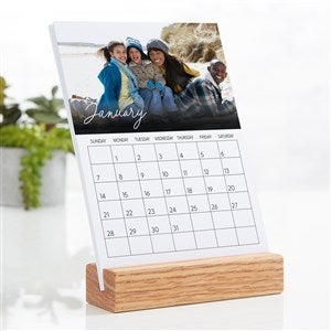 Photo Personalized Easel Calendar  - 44515