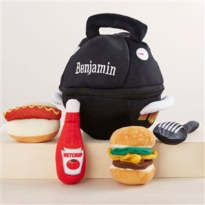 Personalized My First Grill Kids Plush Play Set