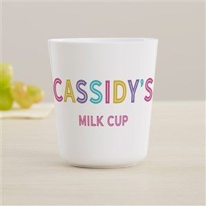 Girls Colorful Name Personalized Kids Cup