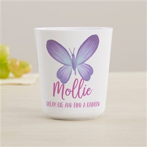 Watercolor Brights Personalized Kids Cups