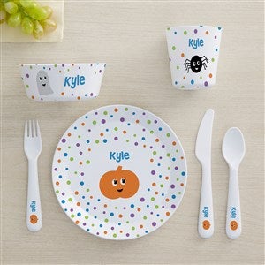 Halloween Character Personalized Kids Dinnerware - 44624