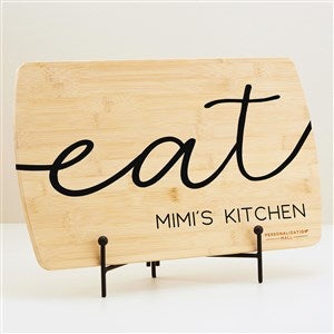Yum Personalized Wood Cutting Board