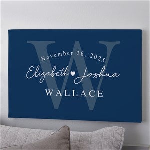 Simply Us Personalized Wedding Photo Print - 12 x 18