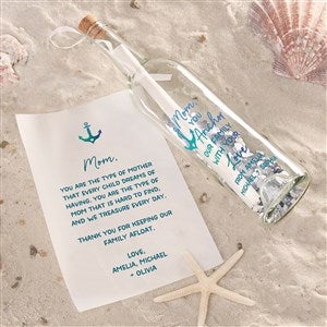 Our Family Anchor Personalized Letter In A Bottle