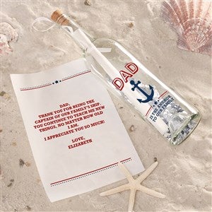 Our Anchor Personalized Letter In A Bottle