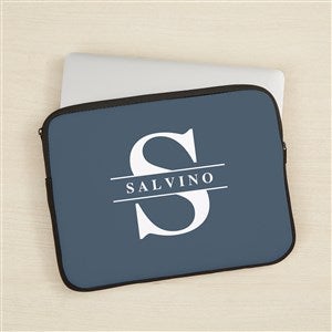 Lavish Last Name Personalized Laptop Sleeve - 44840