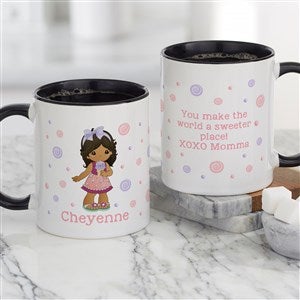 Precious Moments® Life is Sweet Personalized Coffee Mug 11oz.- Black