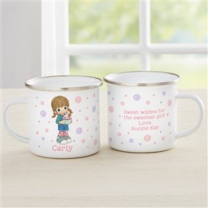 Life is Sweet Precious Moments® Personalized Enamel Mug