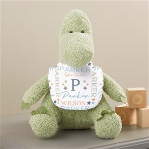 Star Struck Baby Boy Personalized Plush Dinosaur