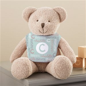 Personalized Plush Teddy Bear - Youthful Name For Girls
