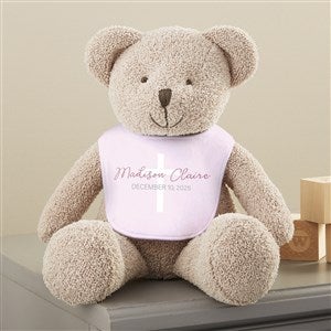 Christening Day For Her Personalized Plush Teddy Bear