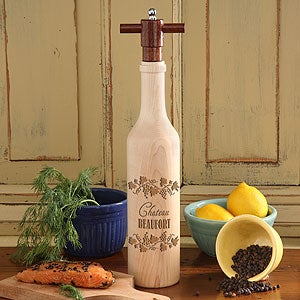 The Chateau Collection Personalized Pepper Mill