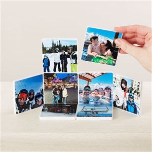 Custom Photo Magnetic Tiles - 8 Small