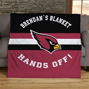 NFL Classic Arizona Cardinals Personalized 60x80 Plush Fleece Blanket