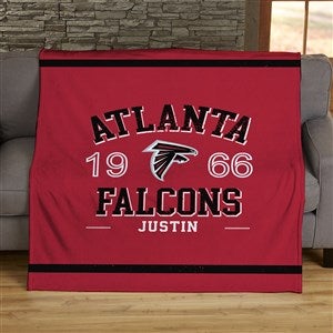 NFL Established Atlanta Falcons Personalized 50x60 Plush Fleece Blanket
