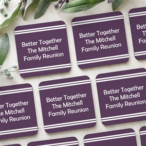 Family Reunion Personalized Coaster