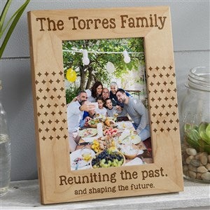 Family Reunion Engraved Vertical Picture Frame- 5 x 7