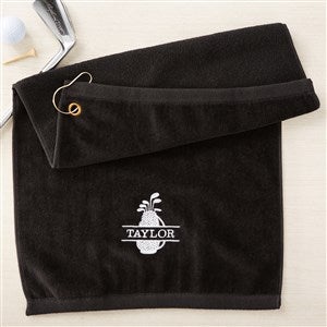 Golf Bag Embroidered Golf Towel - 45304