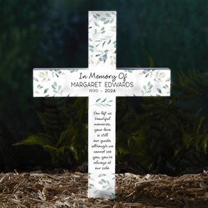 Serene Memorial Personalized Solar Outdoor Garden Stake
