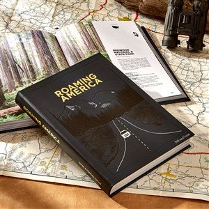 Roaming America Personalized Leather Book