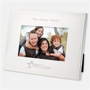 Personalized Logo Tremont Silver 5x7 Picture Frame  - 45389