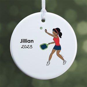 Personalized Pickleball Ornament by philoSophie