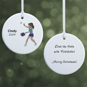 philoSophie's Personalized Pickleball Ornament - 2-Sided
