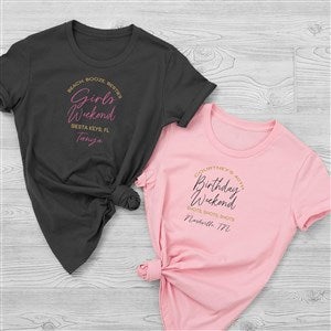 Girls Trip Personalized Ladies Shirts - 45624