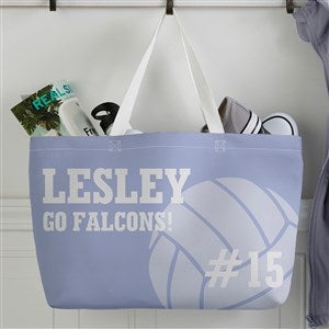 Volleyball Personalized Tote Bag - 45631