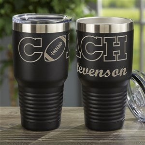 Coach Personalized 30 oz. Vacuum Insulated Stainless Steel Tumblers