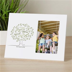 Family Tree Of Life Personalized Off-Set Picture Frame - 45773