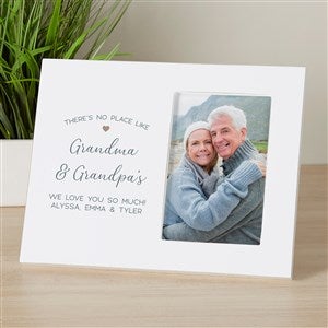 No Place Like Grandparents Personalized Off-Set Picture Frame - 45776