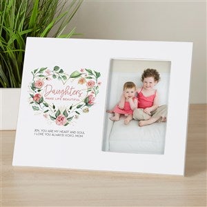 Daughters Personalized Off-Set Picture Frame
