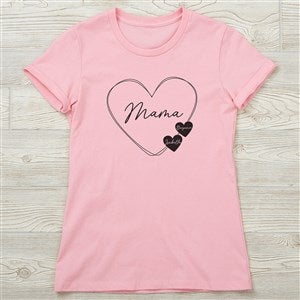 A Mother's Heart Personalized Ladies Fitted T-Shirt - Next Level