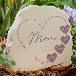A Mother's Heart Personalized Standing Garden Stone