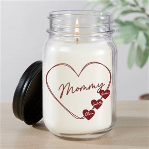 A Mother's Heart Personalized Farmhouse Candle Jar - 45860