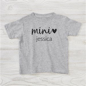 Mom & Mini Me Personalized Toddler T-Shirt