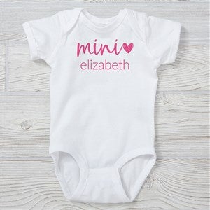 Mom & Mini Me Personalized Baby Bodysuit