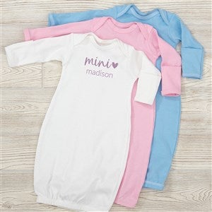 Mom & Mini Me Personalized Baby Gown