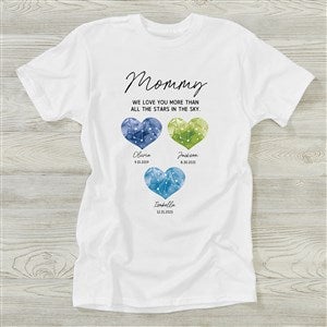 Birthstone Constellations Personalized Ladies T-shirt