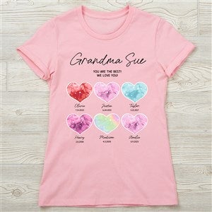 Birthstone Constellations Personalized Ladies T-shirt - Next Level