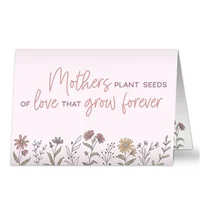 Love Blooms Here Personalized Greeting Card