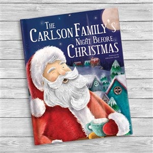 Our Family’s Night Before Christmas Personalized Book  - 46274D