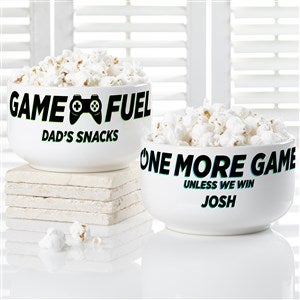 Video Game Mode Personalized Snack Bowl