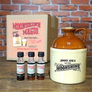 Personalized Moonshine Jug and Moonshine Kit